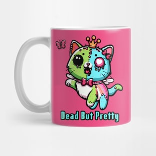 Dead But Pretty Kitty Mug